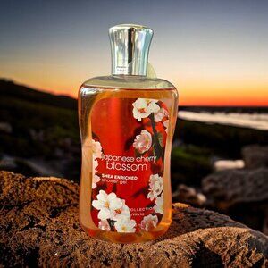 Bath & Body Works Japanese Cherry Blossom Shea Enriched Shower Gel 10 Fl Oz